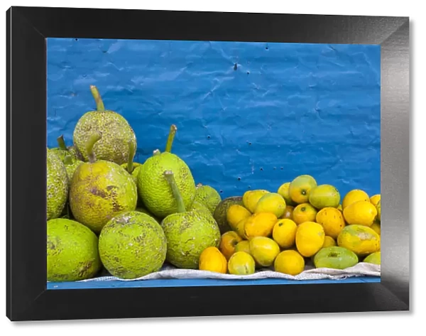 Bread Fruit & Mangos, , Morant Bay, St. Thomas Parish, Jamaica, Caribbean
