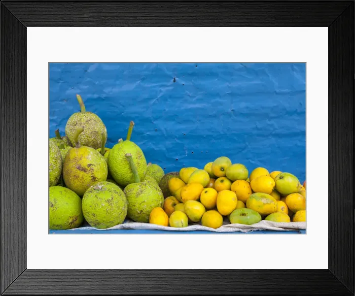 Framed Print : Bread Fruit & Mangos, , Morant Bay, St. Thomas Parish, Jamaica, Caribbean Framed Print : Bread Fruit & Mangos, , Morant Bay, St. Thomas Parish, Jamaica, Caribbean
