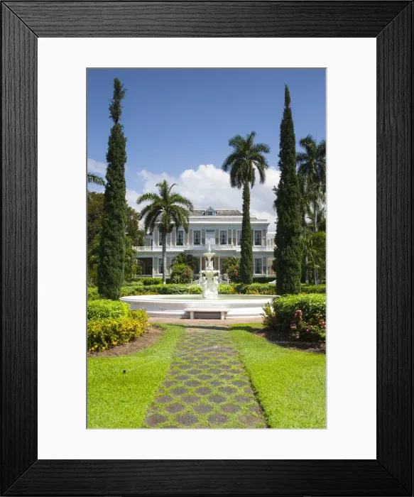Framed Print : Devon House, Kingston, St. Andrew Parish, Jamaica, Caribbean Framed Print : Devon House, Kingston, St. Andrew Parish, Jamaica, Caribbean