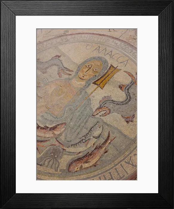 Framed Print : Jordan, Kings Highway, Madaba, Church of the Apostles, mosaic created in 568 AD Framed Print : Jordan, Kings Highway, Madaba, Church of the Apostles, mosaic created in 568 AD
