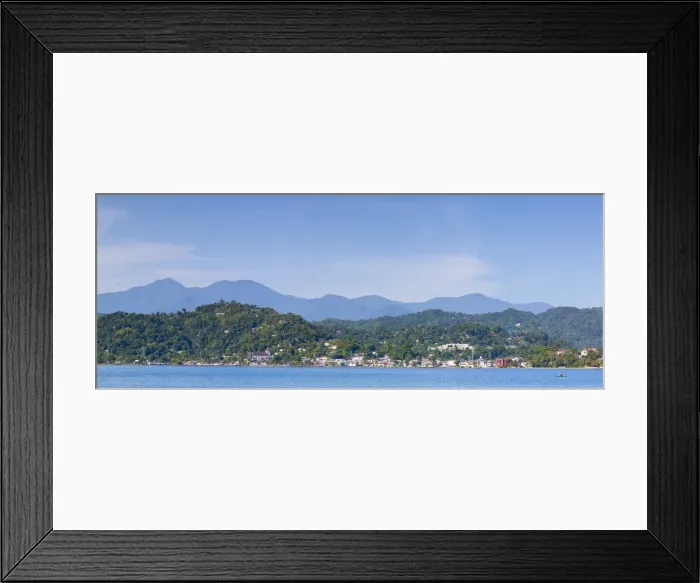 Framed Print : Port Antonio & Blue Mountain Peaks, Portland Parish, Jamaica, Caribbean Framed Print : Port Antonio & Blue Mountain Peaks, Portland Parish, Jamaica, Caribbean