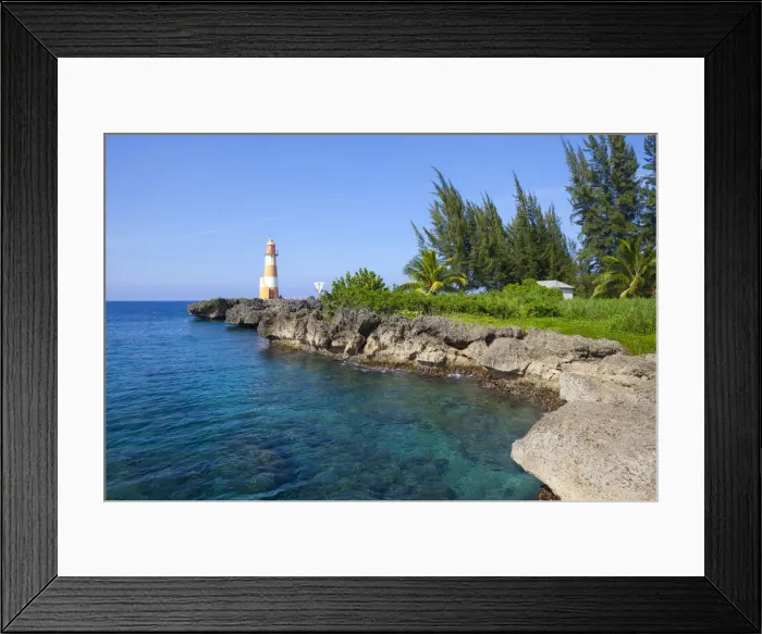 Framed Print : Folly Point Lighthouse, Port Antonio, Portland Parish, Jamaica, Caribbean Framed Print : Folly Point Lighthouse, Port Antonio, Portland Parish, Jamaica, Caribbean