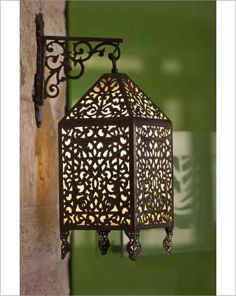 Jordan, Aqaba, traditional Arab lamp