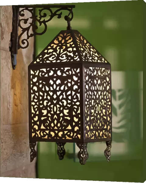 Jordan, Aqaba, traditional Arab lamp