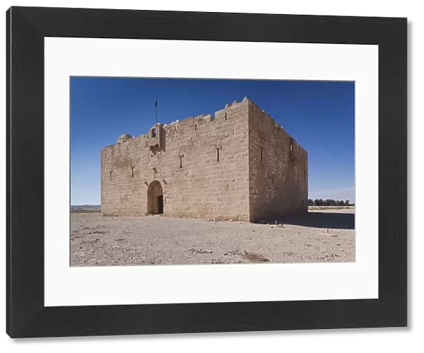 Jordan, Desert Highway, Qatrana, Qatrana Castle, built by the Orttomans in 1531 AD