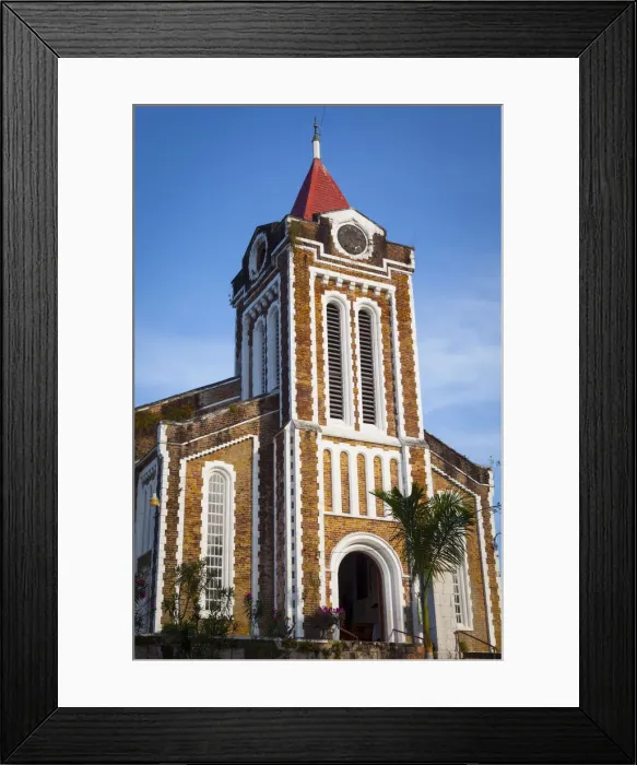 Framed Print : Christ Church, Port Antonio, Portland Parish, Jamaica, Caribbean Framed Print : Christ Church, Port Antonio, Portland Parish, Jamaica, Caribbean