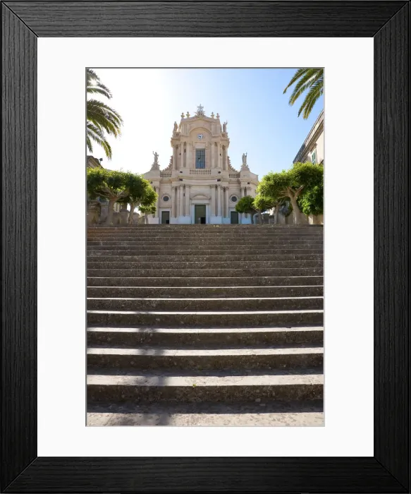 Framed Print : St Peters church, Modica, Sicily, Italy Framed Print : St Peters church, Modica, Sicily, Italy