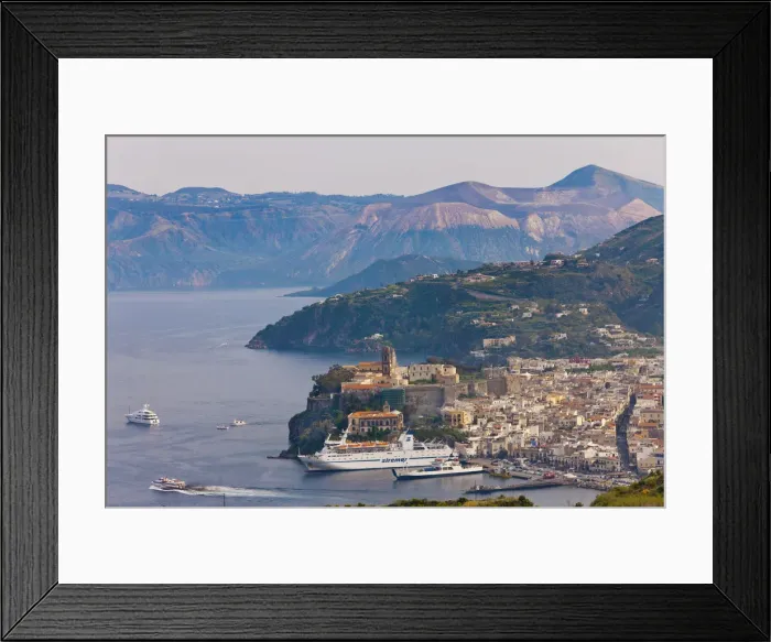 Framed Print : The town of Lipari, Lipari Island, Aeolian Islands, Italy, Europe Framed Print : The town of Lipari, Lipari Island, Aeolian Islands, Italy, Europe