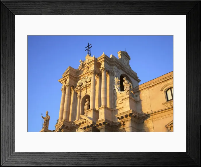 Framed Print : Duomo, Ortygia, Syracuse, Sicily, Italy