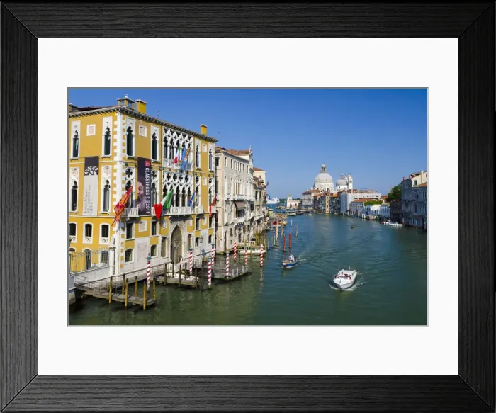 Framed Print : Italy, Veneto, Venice, Grand Canal, Santa Maria della Salute from Accademia Bridge Framed Print : Italy, Veneto, Venice, Grand Canal, Santa Maria della Salute from Accademia Bridge