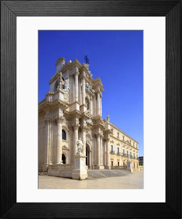 Framed Print : Duomo, Ortygia, Syracuse, Sicily, Italy Framed Print : Duomo, Ortygia, Syracuse, Sicily, Italy