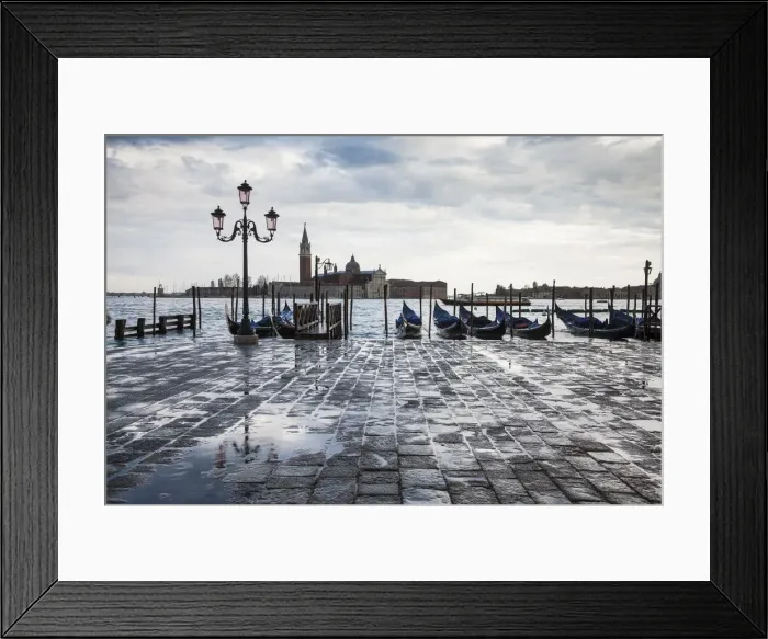 Framed Print : Piazza San Marco looking across to San Giorgio Maggiore, Venice, Italy Framed Print : Piazza San Marco looking across to San Giorgio Maggiore, Venice, Italy