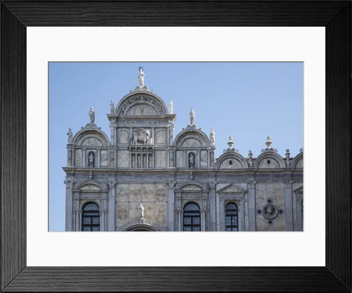 Framed Print : Hospital Campo Santi Giovanni e Paolo, Castello district, Venice, Italy