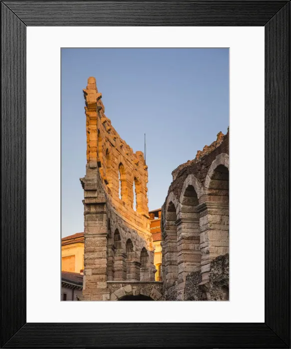 Framed Print : Roman Arena, Piazza Bra, Verona, Veneto, Italy Framed Print : Roman Arena, Piazza Bra, Verona, Veneto, Italy