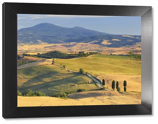 Italy, Tuscany, San Quirico D Orcia, Terrapille Farmhouse (featured in The
