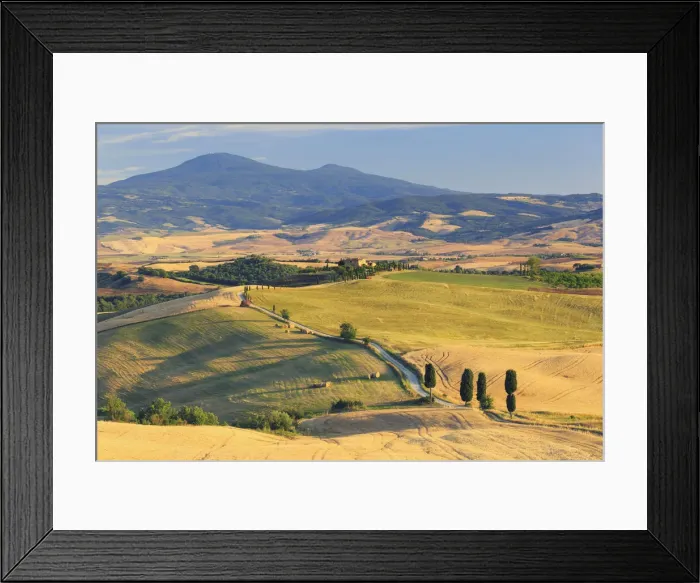 Framed Print : Italy, Tuscany, San Quirico D Orcia, Terrapille Farmhouse (featured in Framed Print : Italy, Tuscany, San Quirico D Orcia, Terrapille Farmhouse (featured in