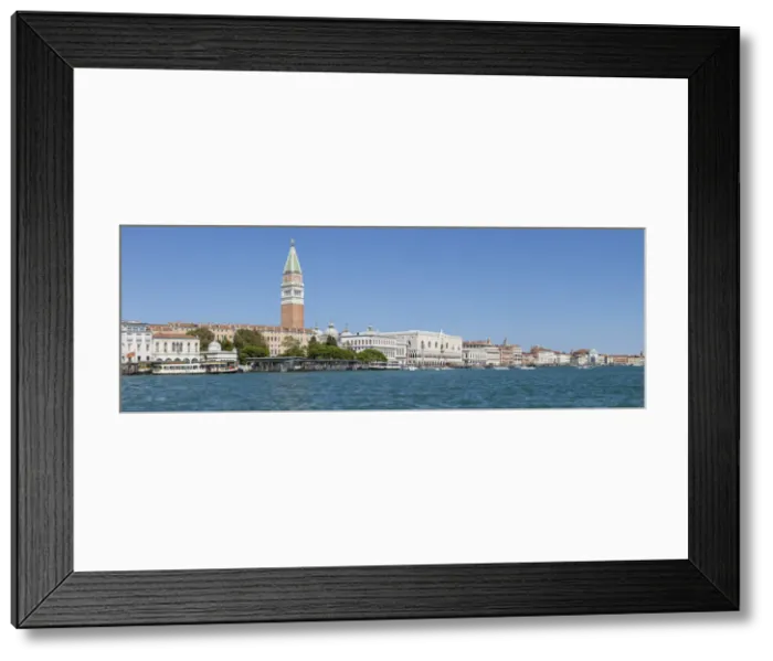 Framed Print : Campanile & St. Marks Square (Piazza San Marco) Venice, Italy