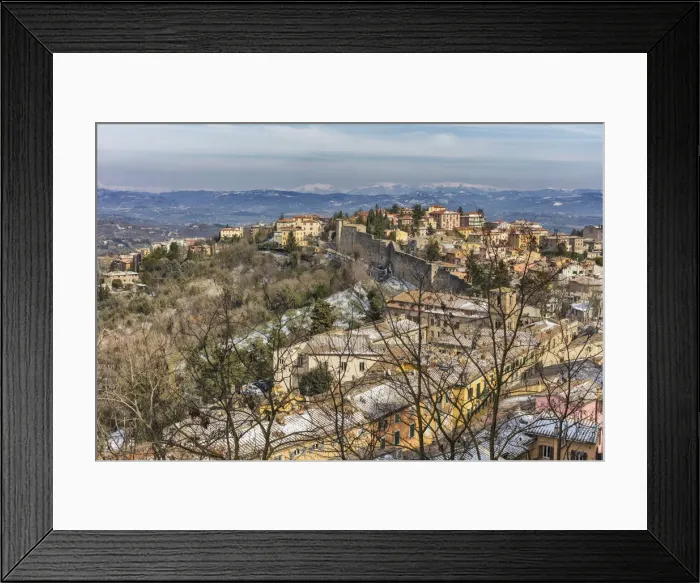 Framed Print : Cityscape, Perugia, Umbria, Italy Framed Print : Cityscape, Perugia, Umbria, Italy