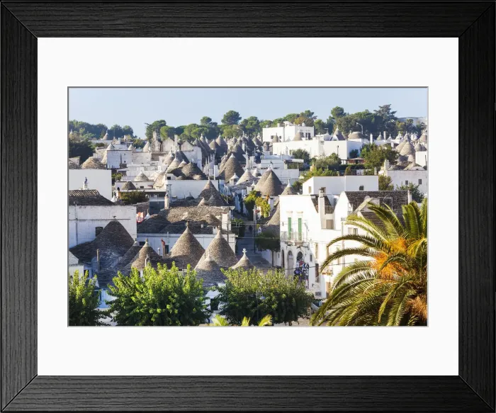 Framed Print : Trulli Houses, Alberobello, Apulia, Puglia, Italy Framed Print : Trulli Houses, Alberobello, Apulia, Puglia, Italy