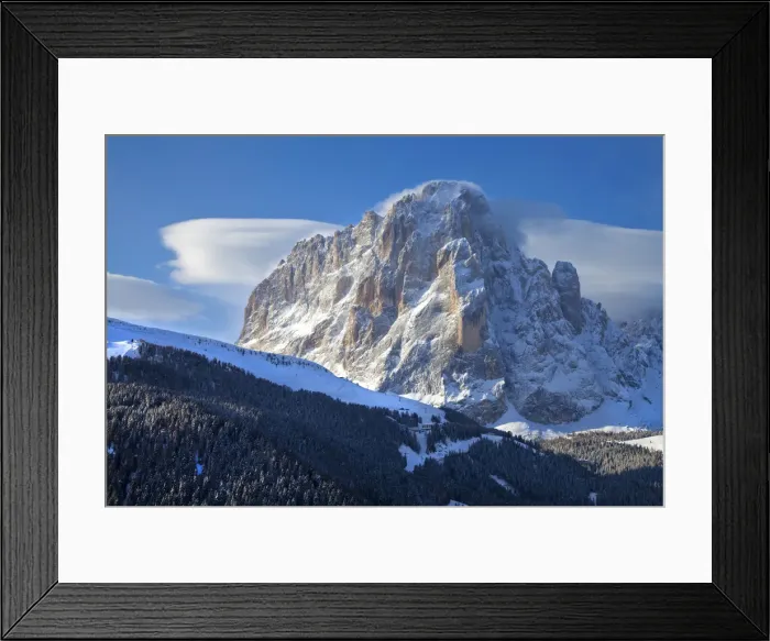 Framed Print : Sassolungo mountain (3181m), Val Gardena, Dolomites, South Tirol, Trentino Alto-Adige Framed Print : Sassolungo mountain (3181m), Val Gardena, Dolomites, South Tirol, Trentino Alto-Adige