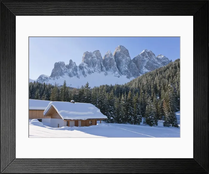 Framed Print : Le Odle Group / Geisler Spitzen, Val di Funes, Italian Dolomites mountains, Trentino-Alto Framed Print : Le Odle Group / Geisler Spitzen, Val di Funes, Italian Dolomites mountains, Trentino-Alto