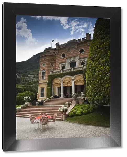 Italy, Lombardy, Lake District, Lake Garda, Gargnano, Villa Feltrinelli, luxury hotel