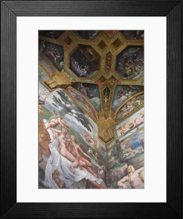 Framed Print : Italy, Lombardy, Mantua, Palazzo Te, Sala di Psiche, Room of Psyche Framed Print : Italy, Lombardy, Mantua, Palazzo Te, Sala di Psiche, Room of Psyche