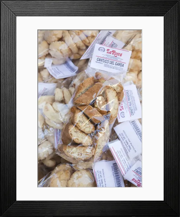 Framed Print : Italy, Veneto, Lake District, Lake Garda, Torri del Benaco, Cantucci del Garda biscotti Framed Print : Italy, Veneto, Lake District, Lake Garda, Torri del Benaco, Cantucci del Garda biscotti