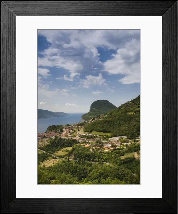 Framed Print : Italy, Lombardy, Lake District, Lake Garda, Tremosine Plateau, Priezzo village Framed Print : Italy, Lombardy, Lake District, Lake Garda, Tremosine Plateau, Priezzo village
