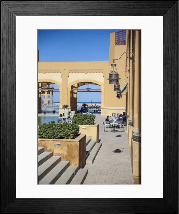 Framed Print : Kuwait, Kuwait City, Fahaheel, El Kout Shopping Center Framed Print : Kuwait, Kuwait City, Fahaheel, El Kout Shopping Center