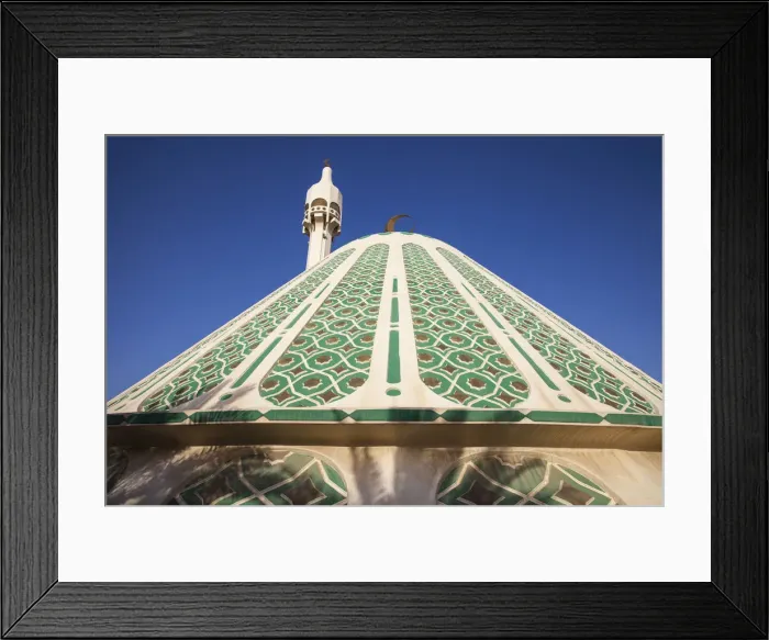 Framed Print : Kuwait, Kuwait City, Fatima Mosque Framed Print : Kuwait, Kuwait City, Fatima Mosque