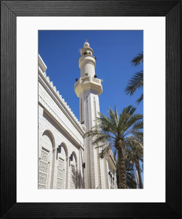 Framed Print : Kuwait, Kuwait City, Al Shamian Mosque Framed Print : Kuwait, Kuwait City, Al Shamian Mosque