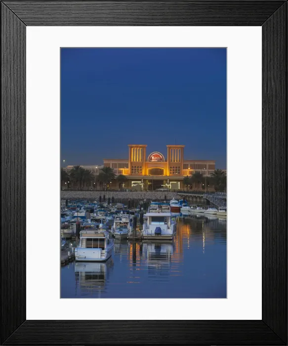 Framed Print : Kuwait, Kuwait City, Souk Shark Shopping Center and Marina Framed Print : Kuwait, Kuwait City, Souk Shark Shopping Center and Marina