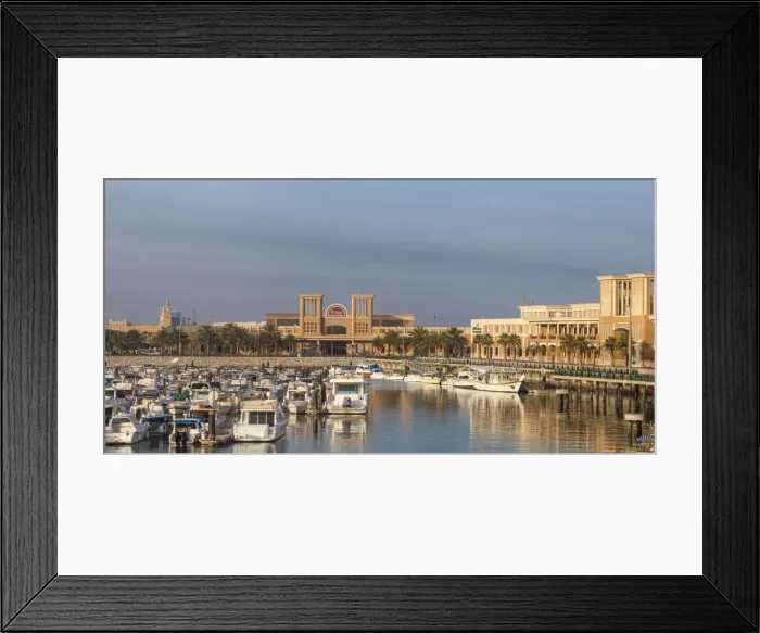 Framed Print : Kuwait, Kuwait City, Souk Shark Shopping Center and Marina Framed Print : Kuwait, Kuwait City, Souk Shark Shopping Center and Marina