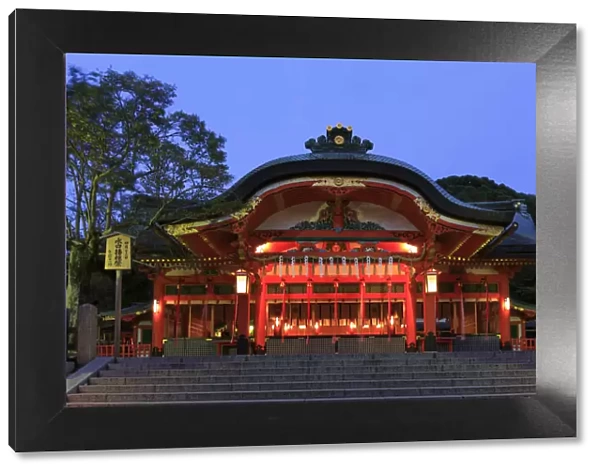 Japan, Kyoto, Fushimi Inari Taisha Shrine, Tunnel of Torii Gates