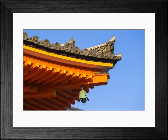 Framed Print : Japan, Kyoto, Higashiyama District, Kiyomizu-dera Temple, The Deva gate Framed Print : Japan, Kyoto, Higashiyama District, Kiyomizu-dera Temple, The Deva gate