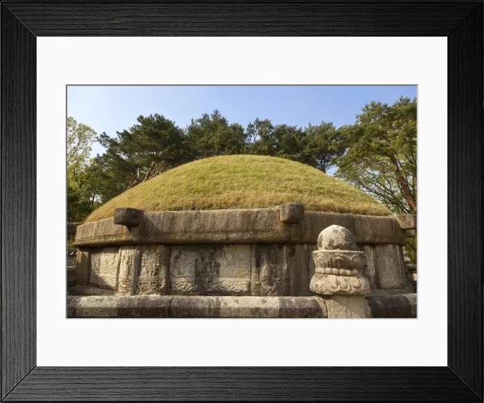 Framed Print : Korea, Seoul, Royal Tombs of Heolleung and Illeung, Heolleung, Tomb of King Taejong Framed Print : Korea, Seoul, Royal Tombs of Heolleung and Illeung, Heolleung, Tomb of King Taejong