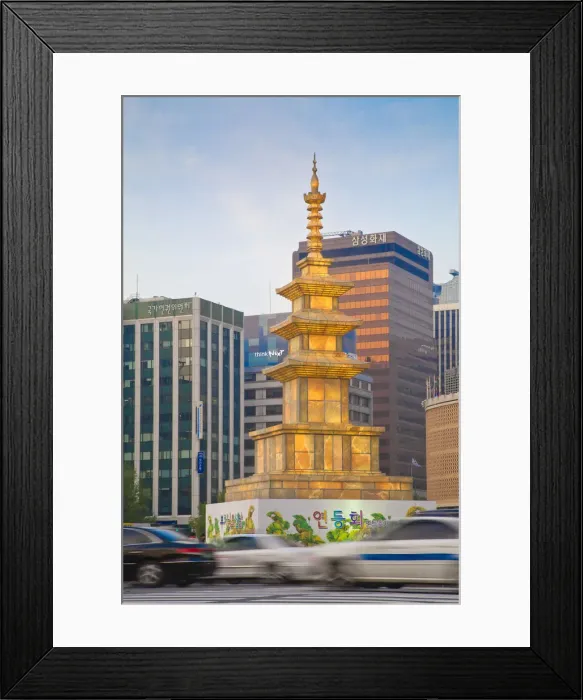 Framed Print : Korea, Seoul, Lantern at Seoul Plaza at twilight for Lotus Lantern festival Framed Print : Korea, Seoul, Lantern at Seoul Plaza at twilight for Lotus Lantern festival