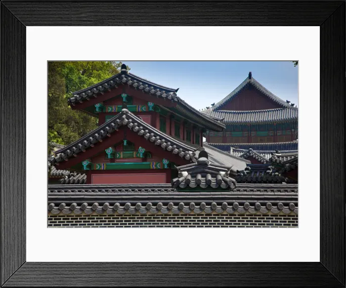 Framed Print : Korea, Seoul, Changdeok Palace Framed Print : Korea, Seoul, Changdeok Palace
