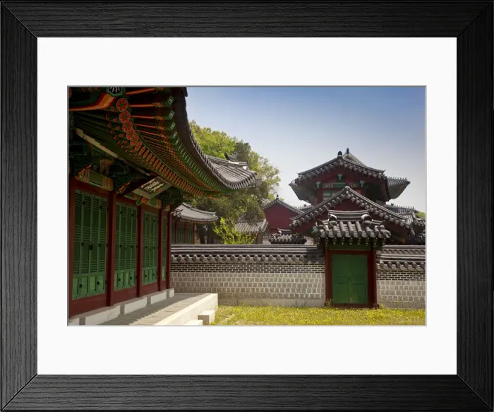 Framed Print : Korea, Seoul, Changdeok Palace Framed Print : Korea, Seoul, Changdeok Palace