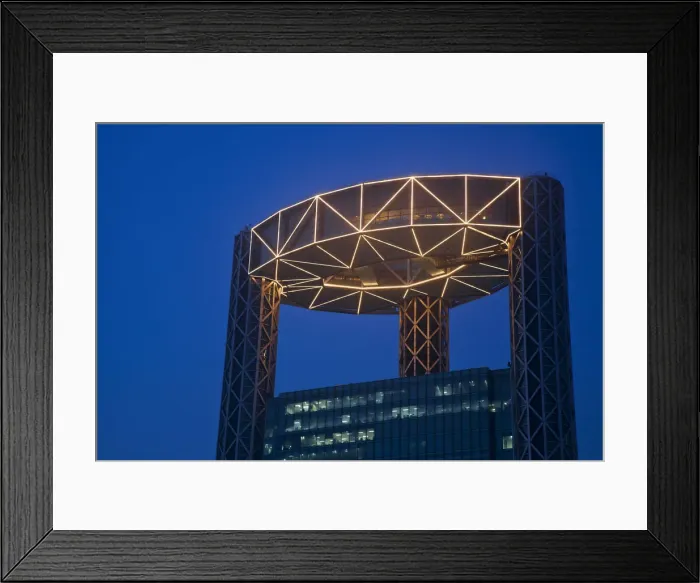 Framed Print : Korea, Seoul, Jongno-Gu, Jongno Tower known as the Samsung building