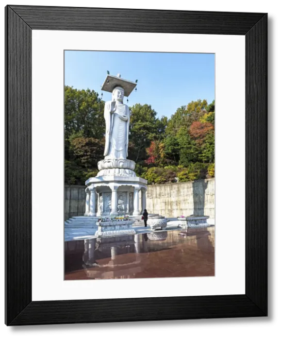 Framed Print : Bongeunsa Temple grounds in the Gangnam District of Seoul, South Korea Framed Print : Bongeunsa Temple grounds in the Gangnam District of Seoul, South Korea