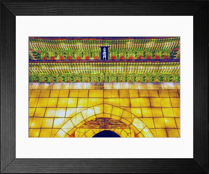 Framed Print : Lantern Festival held Annually in November, Seoul, Korea, Asia Framed Print : Lantern Festival held Annually in November, Seoul, Korea, Asia