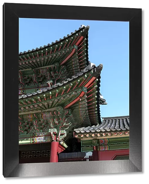 Gyeongbokgung Palace, Palace of Shining Happiness, Seoul, South Korea