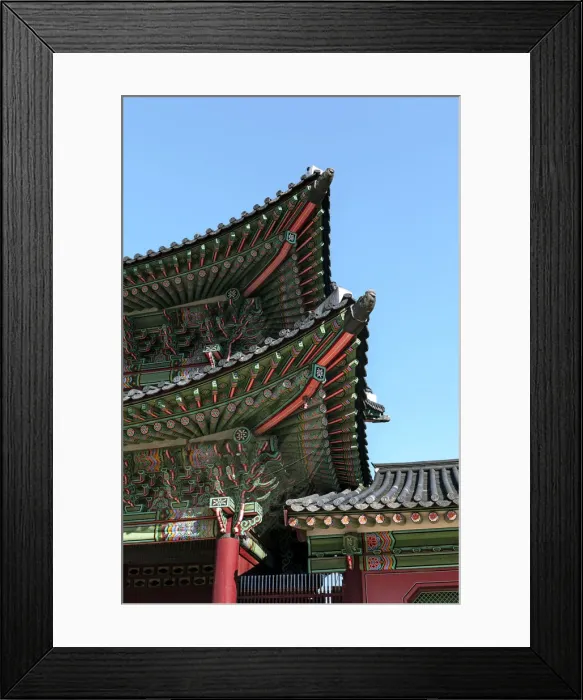 Framed Print : Gyeongbokgung Palace, Palace of Shining Happiness, Seoul, South Korea Framed Print : Gyeongbokgung Palace, Palace of Shining Happiness, Seoul, South Korea