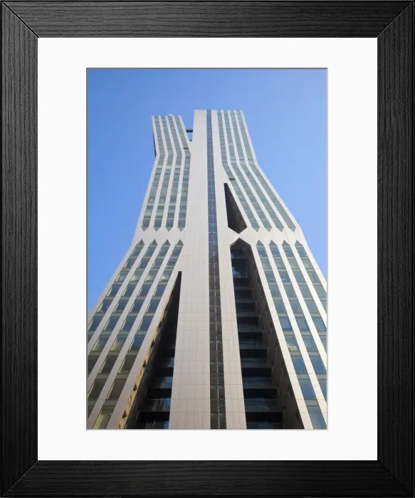 Framed Print : Korea, Seoul, Financial building in Yeouido Framed Print : Korea, Seoul, Financial building in Yeouido