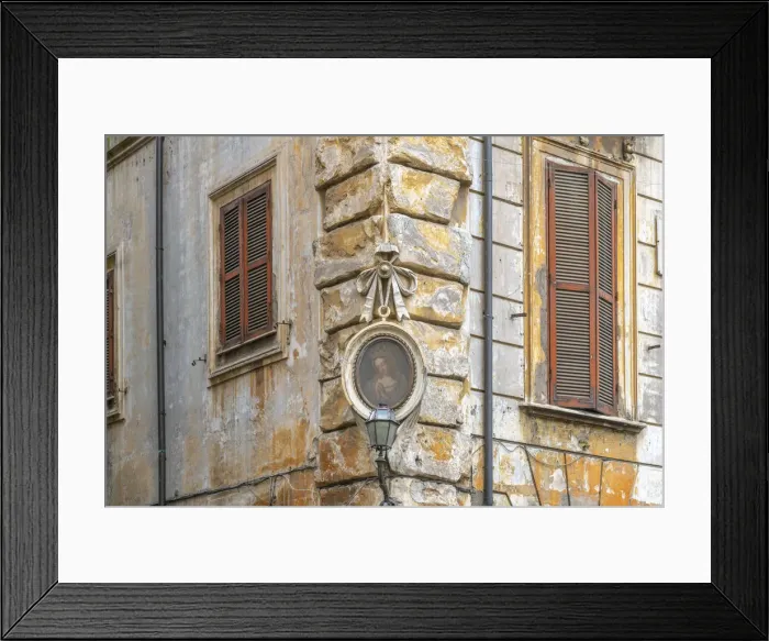 Framed Print : Italy, Lazio, Rome, Ponte, Madonna Street shrine, Madonna Stradarole or Edicola Sacra Framed Print : Italy, Lazio, Rome, Ponte, Madonna Street shrine, Madonna Stradarole or Edicola Sacra