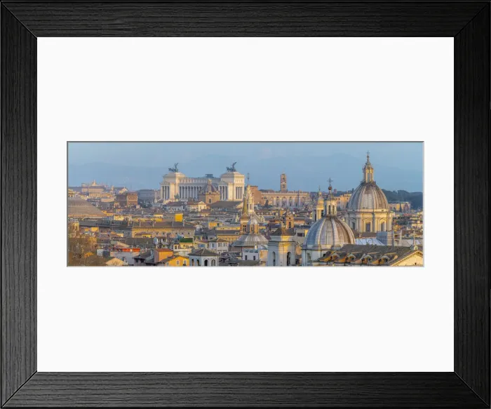 Framed Print : Italy, Lazio, Rome, Skyline Framed Print : Italy, Lazio, Rome, Skyline