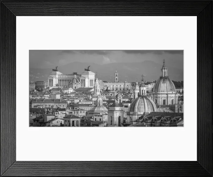 Framed Print : Italy, Lazio, Rome, Skyline Framed Print : Italy, Lazio, Rome, Skyline