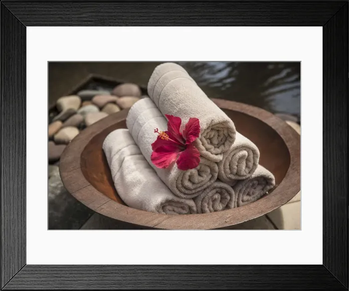 Framed Print : The Spa at Beachcomber Dinarobin Hotel, Le Morne Brabant Peninsula, Black River (Riviere Framed Print : The Spa at Beachcomber Dinarobin Hotel, Le Morne Brabant Peninsula, Black River (Riviere